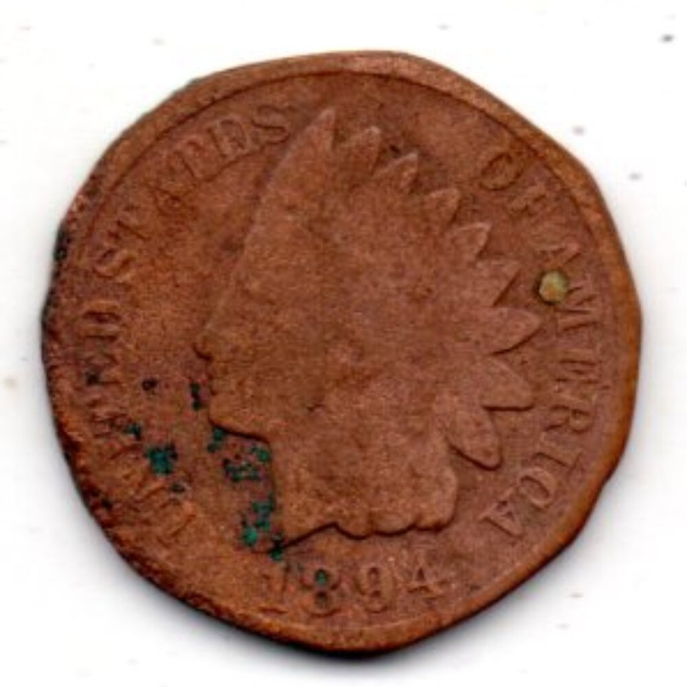 Estate Find - 1894 Indian Head Cent